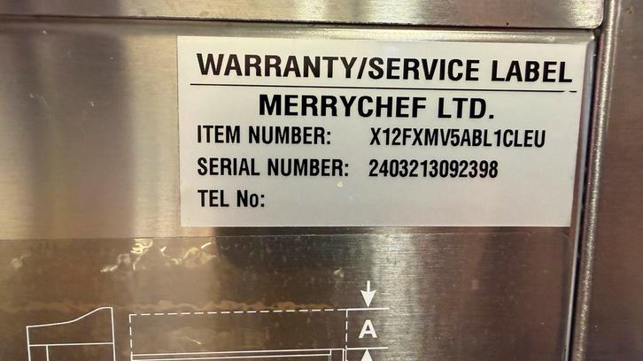 Merrychef conneX12 Horeca Oven - Perfecte Staat!, Zakelijke goederen, Horeca | Keukenapparatuur, Ovens, Magnetrons en Steamers