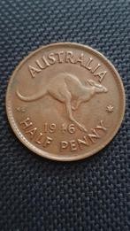 Half penny 1946 Australië, Ophalen of Verzenden, Losse munt