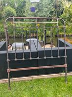 Oud frans hek. 1.20 breed 1.40 hoog, Tuin en Terras, Tuinhekken en Hekwerk, Ophalen, Gebruikt, IJzer, Sierhekwerk