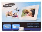 Samsung SPF-71ES Digitale Fotolijst - 7 inch - Wit Nieuw, Audio, Tv en Foto, Fotografie | Digitale fotolijsten, Ophalen of Verzenden