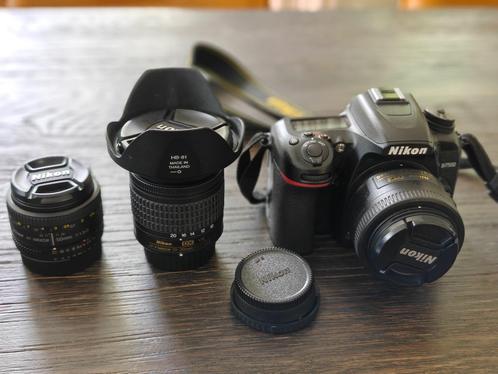 Nikon D7500 DSLR met 3 lensen, Audio, Tv en Foto, Fotocamera's Digitaal, Zo goed als nieuw, Spiegelreflex, Nikon, Minder dan 4 keer