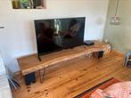 Massief eiken Tv meubel - dressoir - bench met hairpin legs, Huis en Inrichting, Kasten | Televisiemeubels, Ophalen, Eikenhout