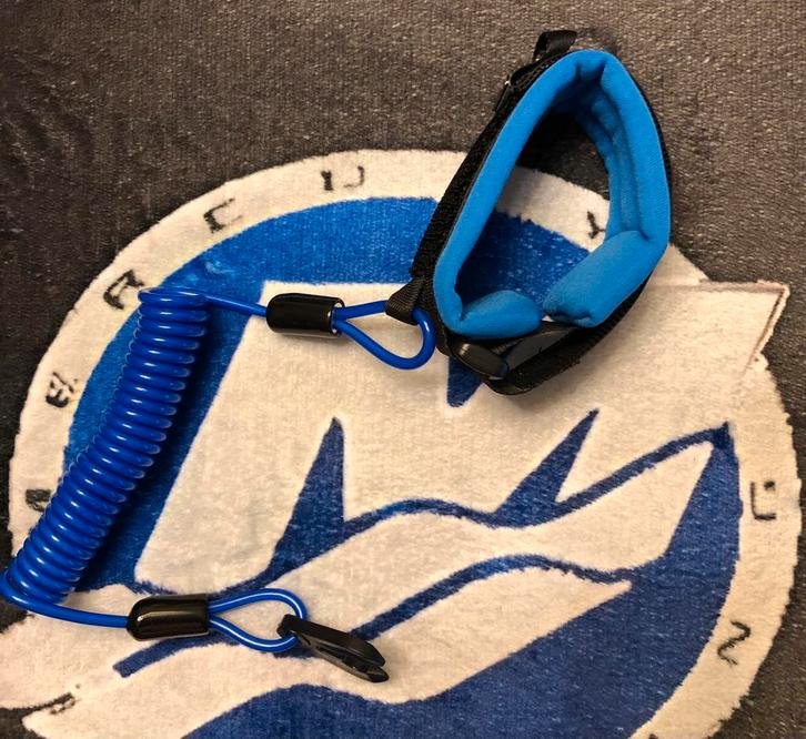Nieuw Universele Blauw Dodemanskoord met Klittenband, Watersport en Boten, Bootonderdelen, Nieuw, Motor en Techniek, Ophalen of Verzenden