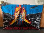 Ride back from Hell motorcycle art banner flag, Ophalen of Verzenden