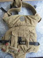 beige zgan Kipling babydraagzak met aapje, Overige merken, Buik of Rug, Ophalen of Verzenden, Zo goed als nieuw