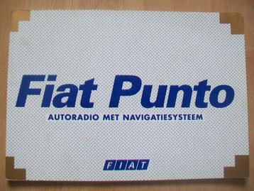 Instructieboekje Fiat Punto autoradio met navigatiesysteem beschikbaar voor biedingen