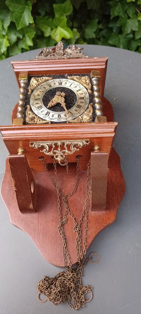 Zaanse klok/Atlas klok/ballen wandklok made Germany € 10,-, Antiek en Kunst, Antiek | Klokken, Ophalen of Verzenden