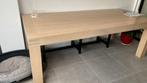 Eettafel, Huis en Inrichting, Tafels | Eettafels, Ophalen, Gebruikt, 100 tot 150 cm, Eikenhout