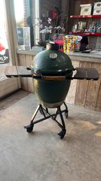 Green egg large, Tuin en Terras, Houtskoolbarbecues, Ophalen, Zo goed als nieuw