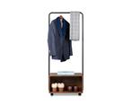 Kledingrek metaal en houtlook, Kleding | Dames, Kledingrekken, Ophalen, Zo goed als nieuw