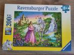 Ravensburger XXL legpuzzel Prinses met paard 200 stukjes, Ophalen of Verzenden, Meer dan 50 stukjes, Zo goed als nieuw, 6 jaar of ouder