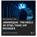 Jamiroquai VIP 2 First Entry Package ) – 25 november 2025, Tickets en Kaartjes, Twee personen, November