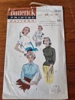 Butterick 6650 vintage patroon top, Ophalen of Verzenden, Zo goed als nieuw, Vrouw, Overige merken