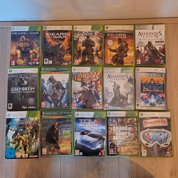 Xbox 360 Games - Groot aanbod!, Spelcomputers en Games, Games | Overige, Gebruikt, Avontuur en Actie, 1 speler, Vanaf 7 jaar, Eén computer