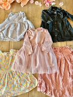 Kinderkleding 5 jurkjes maat 74 & 80 korte en lange mouw, Ophalen of Verzenden