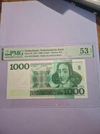 1000 gulden Spinoza uit 1972 in AUNC Gekeurd 53, Ophalen of Verzenden, 1000 gulden, Los biljet