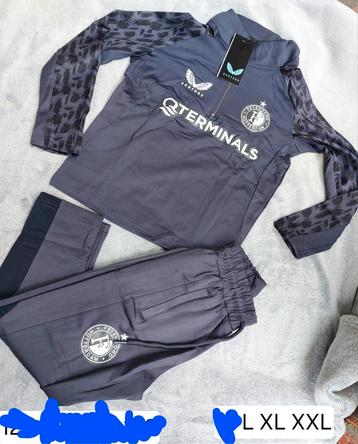 Heren feyenoord trainingspakken  l xl en xxl beschikbaar voor biedingen
