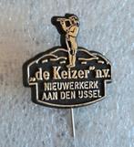 Speldje van DE KEIZER, Nieuwerkerk a/d ijssel, Verzamelen, Speldjes, Pins en Buttons, Verzenden, Gebruikt