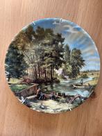 Wandbord 30 cm doorsnede royal scwabap, Ophalen
