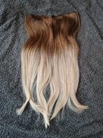 Human hair clip in extensions 55cm, Sieraden, Tassen en Uiterlijk, Ophalen of Verzenden, Zo goed als nieuw, Pruik of Haarverlenging