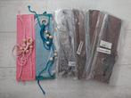 Nieuw! Houten wand hanger hangers plankjes bruin blauw roze, Verzenden, Nieuw