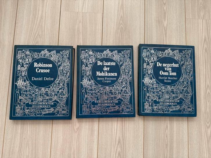 3 Oude Wereldberoemde Jeugdboeken, Boeken, Kinderboeken | Jeugd | 13 jaar en ouder, Gelezen, Ophalen of Verzenden