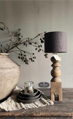 Houten balusterlamp Aura Peeperkorn lamp oud stoer sober, Stoer en sober landelijk wonen landelijke stijl woonaccessoires, Verzenden