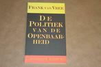 De Politiek van de Openbaarheid - Frank van Vree, Nederland, Ophalen of Verzenden, Zo goed als nieuw, Politiek en Staatkunde