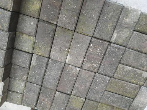 antraciet zwarte en grijze klinkers, betonklinkers, straatkl, Tuin en Terras, Tegels en Klinkers, Gebruikt, Klinkers, Beton, Minder dan 5 m²
