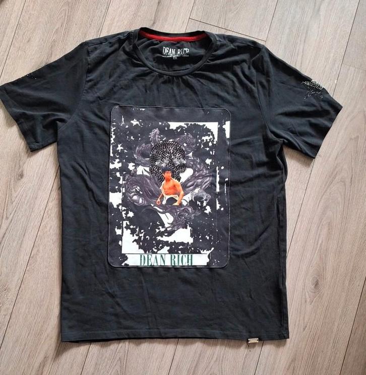 Dean Rich T-shirt zwart Limited Edition maat XL, Kleding | Heren, T-shirts, Zo goed als nieuw, Maat 56/58 (XL), Zwart, Ophalen of Verzenden