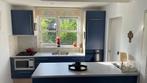 Blauwe Keuken, Huis en Inrichting, Keuken | Complete keukens, Ophalen, Gebruikt, Blauw, Hoekkeuken