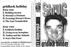 shrug / gridlock holiday - punk - cassette, Gebruikt, Verzenden, 1 bandje, Origineel