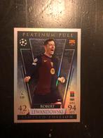 Topps Match Attax Lewandowski Limited Edtion FC Barcelona, Hobby en Vrije tijd, Stickers en Plaatjes, Ophalen of Verzenden, Zo goed als nieuw