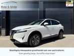 Nissan Qashqai 1.3 MHEV Xtronic N-Connecta navi 360 camara x, Met garantie (alle), Wit, Bedrijf, Hybride Elektrisch/Benzine