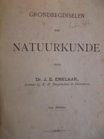 Antiek Boek "Grondbegindelen der Natuurkunde", Antiek en Kunst, Ophalen of Verzenden, J.E. Enkelaar