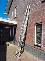 Altrex 3 delige ladder 3x9 aluminium, Doe-het-zelf en Verbouw, Ladders en Trappen, Ophalen, Gebruikt, Ladder, Opvouwbaar of Inschuifbaar