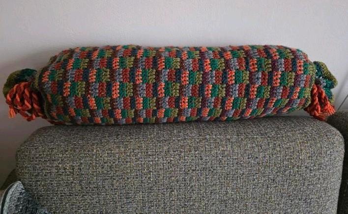 Nekrol hoofdkussen armleuning rolkussen, Huis en Inrichting, Woonaccessoires | Kussens, Nieuw, Overige kleuren, Cilindervormig