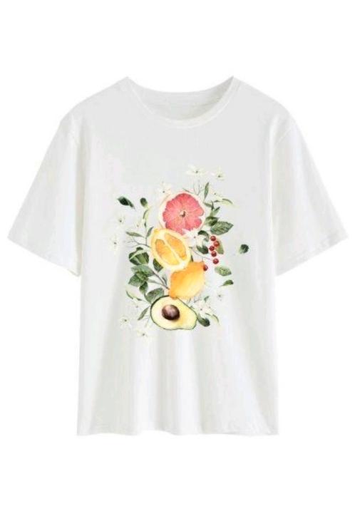 Chicwish t-shirt maat XS/S, 100% katoen. Nieuw, Kleding | Dames, T-shirts, Nieuw, Maat 36 (S), Wit, Korte mouw, Ophalen of Verzenden