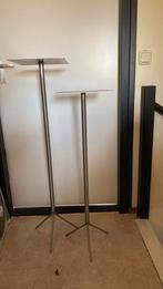 RVS planten/kunstobject tafeltje, Ophalen, 50 tot 100 cm, Zo goed als nieuw, 75 cm of meer