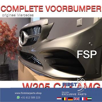 W205 C205 S205 C43 AMG VOORBUMPER COMPLEET Mercedes C Klasse beschikbaar voor biedingen