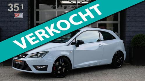 Seat Ibiza SC 1.8 TSI Cupra 192PK Cruise Navi LED, Auto's, Seat, Bedrijf, Te koop, Ibiza, ABS, Airbags, Airconditioning, Boordcomputer