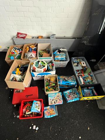 Grote Partij Playmobil - Veel Speelplezier! beschikbaar voor biedingen