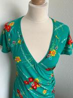 King Louie maat M groene crossdress jurk 500, Kleding | Dames, Maat 38/40 (M), Ophalen of Verzenden, Zo goed als nieuw, Knielengte