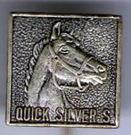 Quick Silver S zilverkleurig paarden speldje ( H_160 ), Verzamelen, Speldjes, Pins en Buttons, Nieuw, Merk, Speldje of Pin, Verzenden