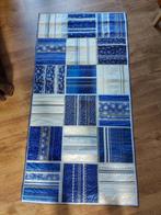 Kerstquilt, 1.59 x 0.80m, Blauw, 120 cm of meer, Ophalen of Verzenden, Zo goed als nieuw