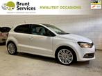 Volkswagen Polo 1.4 TSI BlueGT Bj.13|Dsg|140PK|Navi|5-DRS|Le, Auto's, Euro 5, Gebruikt, 4 cilinders, Wit