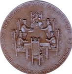 350 JAAR BESTUUR VERNIEUWING DRENTHE 1603 - 1953, Postzegels en Munten, Penningen en Medailles, Ophalen of Verzenden, Overige materialen