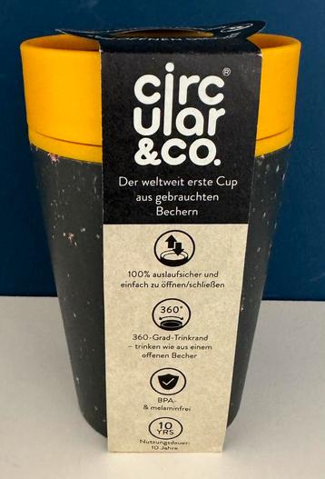 Circular&Co | Herbruikbare to go koffiebeker 227 ml | Nieuw