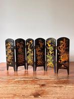 Miniatuur kamerscherm - Japan - hout - tweezijdig, Ophalen of Verzenden