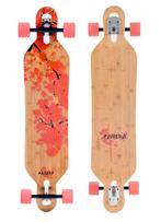Longboard Riviera Cherry blossom, Sport en Fitness, Skateboarden, Gebruikt, Ophalen of Verzenden, Longboard